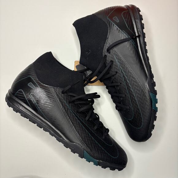 Nike Zoom Mercurial Superfly 10 Academy TF Low Top Soccer Cleats 9.5 FQ8331-002 - Picture 1 of 10
